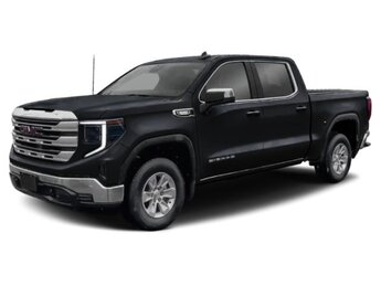 2025 Onyx Black GMC Sierra 1500 SLT Truck 4X4 Automatic 4 Door EcoTec3 5.3L V8 Engine