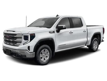 2026 Summit White GMC Sierra 1500 SLT 4X4 4 Door V8 Engine Automatic Truck