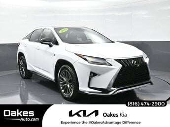 2019 Ultra White Lexus RX 350 F Sport 3.5L V6 DOHC VVT-i 24V Engine 4 Door AWD Automatic