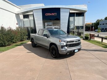 2024 Sterling Gray Metallic Chevrolet Silverado 1500 RST 4X4 Automatic 4 Door 2.7L I4 Turbocharged DOHC 16V LEV3-SULEV30 310hp Engine