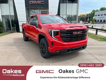 2025 Cardinal Red GMC Sierra 1500 Elevation 2.7L I4 Turbocharged DOHC 16V LEV3-SULEV30 310hp Engine 4 Door Automatic Truck