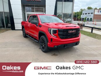 2025 Cardinal Red GMC Sierra 1500 Elevation Automatic 4X4 4 Door 2.7L I4 Turbocharged DOHC 16V LEV3-SULEV30 310hp Engine Truck
