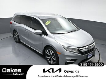2019 Gray Honda Odyssey Elite 4 Door 3.5L V6 SOHC i-VTEC 24V Engine Automatic FWD