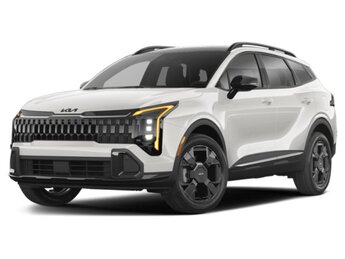2026 Glacial White Pearl Kia Sportage X-Line Automatic I4 Engine 4 Door SUV AWD