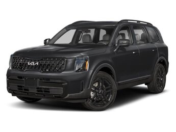 2025 Ebony Black Kia Telluride EX Automatic 4 Door AWD