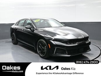 2025 Aurora Black Pearl Kia K5 LXS Automatic Car 4 Door I4 Engine