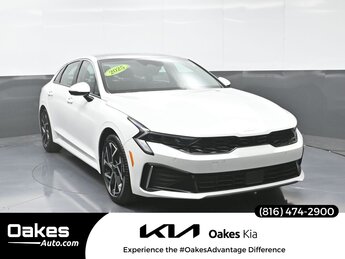 2025 Snow White Pearl Kia K5 EX Automatic Car FWD I4 Engine 4 Door