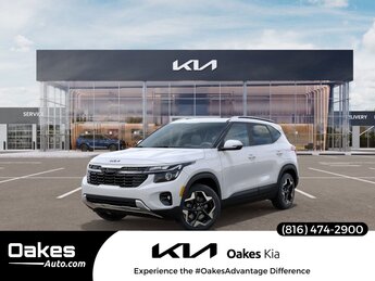 2025 Snow White Pearl Kia Seltos EX SUV Automatic (CVT) 2.0L I4 MPI Engine AWD