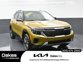 2024 Valais Green/Black Roof Kia Seltos S Automatic (CVT) 2.0L I4 MPI Engine SUV