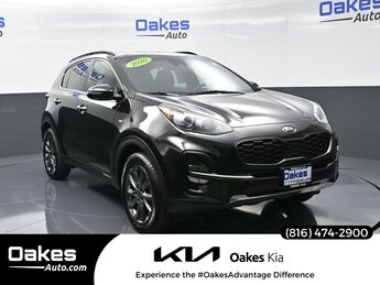 2020 Black Cherry Pearl Kia Sportage S 2.4L I4 DGI DOHC 16V Engine AWD SUV