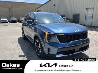 2025 Mineral Blue Kia Sorento Hybrid EX 1.6L Turbo GDI 4-Cylinder Engine Automatic AWD SUV 4 Door