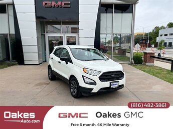 2019 Ford EcoSport S FWD Automatic 4 Door SUV EcoBoost 1.0L I3 GTDi DOHC Turbocharged VCT Engine