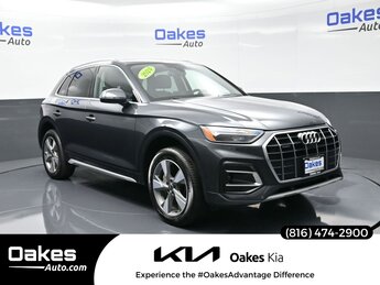 2024 Gray Metallic Audi Q5 40 Premium Plus 2.0L Turbocharged Engine 4 Door SUV AWD Automatic