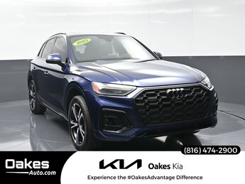 2025 Navarra Blue Metallic Audi Q5 45 S line Premium Plus Automatic 2.0L Turbocharged Engine SUV 4 Door