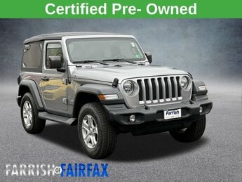 2018 Jeep Wrangler Sport S 2 Door 4X4 Automatic 3.6L V6 24V VVT Engine