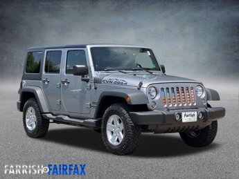 2014 Jeep Wrangler Unlimited Sport SUV Manual 3.6L V6 24V VVT Engine 4 Door 4X4