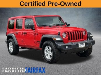 2021 Jeep Wrangler Unlimited Sport S SKY ONE TOUCH 4X4 Manual 4 Door