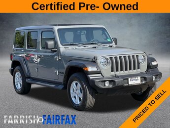 2022 Jeep Wrangler Unlimited Sport S SKY ONE TOUCH SUV Automatic 4 Door