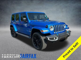 2022 Jeep Wrangler Unlimited Sahara 4xe 2.0L I4 DOHC Engine 4 Door 4X4 SUV