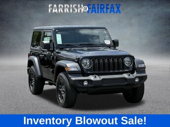 2025 Jeep Wrangler Sport 2.0L I4 DOHC Engine Automatic 4X4