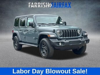 2025 Anvil Clear Coat Jeep Wrangler Sport Manual SUV 4X4 4 Door