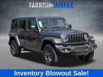 2025 Jeep Wrangler Sport S SUV 4 Door 2.0L I4 DOHC Engine
