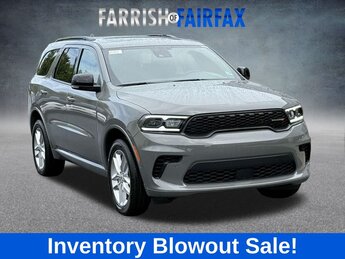 2025 Destroyer Gray Clearcoat Dodge Durango GT Plus Automatic AWD 4 Door 3.6L V6 24V VVT Engine