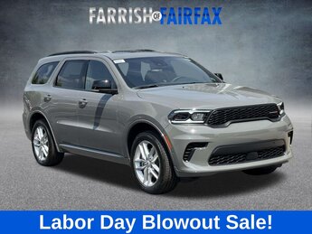 2025 Destroyer Gray Clearcoat Dodge Durango GT Plus Automatic AWD SUV 3.6L V6 24V VVT Engine 4 Door