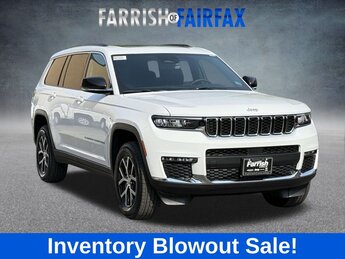 2025 Jeep Grand Cherokee L Limited SUV 4X4 4 Door 3.6L V6 24V VVT Engine Automatic