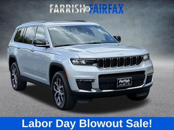 2025 Silver Zynith Jeep Grand Cherokee L Limited 4X4 3.6L V6 24V VVT Engine SUV 4 Door Automatic