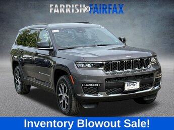2025 Jeep Grand Cherokee L Limited 4 Door Automatic 4X4 3.6L V6 24V VVT Engine SUV