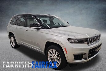 2021 Silver Zynith Jeep Grand Cherokee L Summit 3.6L V6 24V VVT Engine Automatic 4 Door