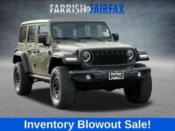 2025 41 Jeep Wrangler Willys SUV 4X4 Automatic 4 Door 2.0L I4 DOHC Engine