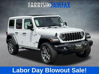 2025 Jeep Wrangler Sport S 4xe 4X4 2.0L I4 DOHC Engine Automatic