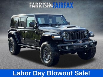 2025 Black Clearcoat Jeep Wrangler Rubicon 392 4X4 4 Door Automatic