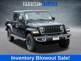 2025 Jeep Gladiator 4X4 4 Door 3.6L V6 24V VVT Engine Truck