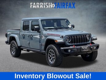2025 Jeep Gladiator Rubicon 4X4 Automatic Truck 3.6L V6 24V VVT Engine 4 Door