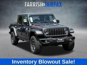 2025 Jeep Gladiator Rubicon Automatic 4 Door 3.6L V6 24V VVT Engine 4X4 Truck