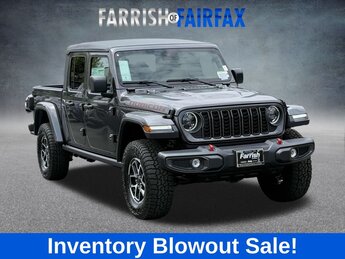 2025 Granite Crystal Metallic Clearcoat Jeep Gladiator Rubicon Truck 3.6L V6 24V VVT Engine 4 Door