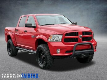 2016 Flame Red Clearcoat Ram 1500 Express HEMI 5.7L V8 Multi Displacement VVT Engine Automatic 4X4 4 Door Truck