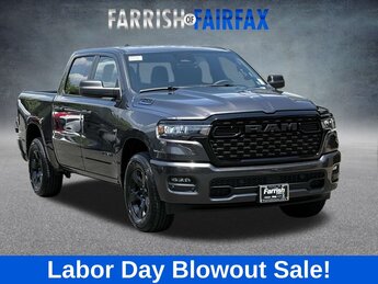 2025 Granite Crystal Metallic Clearcoat Ram 1500 Tradesman 3.6L V6 24V VVT Engine 4X4 Automatic