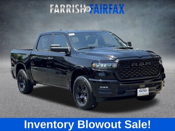 2025 Ram 1500 Tradesman 4 Door Automatic 3.6L V6 24V VVT Engine