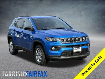 2025 Hydro Blue Pearlcoat Jeep Compass Latitude Automatic SUV 4 Door