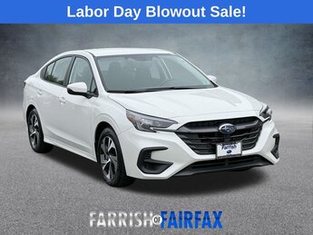 2025 Crystal White Pearl Subaru Legacy Premium Automatic (CVT) AWD 4 Door 2.5L 4-Cylinder DOHC 16V Engine
