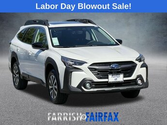 2025 Crystal White Pearl Subaru Outback Premium AWD SUV 2.5L 4-Cylinder DOHC 16V Engine 4 Door Automatic (CVT)