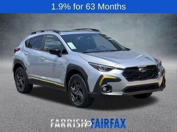 2025 Ice Silver Metallic Subaru Crosstrek Sport 4 Door Automatic (CVT) 2.5L 4-Cylinder DOHC 16V Engine