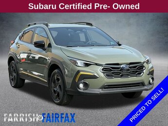 2024 Alpine Green Subaru Crosstrek Sport AWD SUV Automatic (CVT) 4 Door 2.5L 4-Cylinder DOHC 16V Engine
