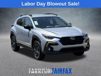 2025 Ice Silver Metallic Subaru Crosstrek Sport SUV 2.5L 4-Cylinder DOHC 16V Engine Automatic (CVT)