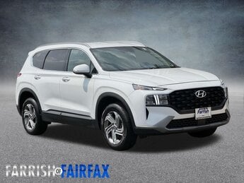 2023 Serenity White Pearl Hyundai Santa Fe SEL Automatic 4 Door SUV 2.5L I4 Engine