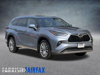 2023 Blueprint Toyota Highlander Platinum SUV FWD Automatic 2.4L I4 PDI Turbocharged DOHC 16V LEV3-SULEV30 265hp Engine 4 Door